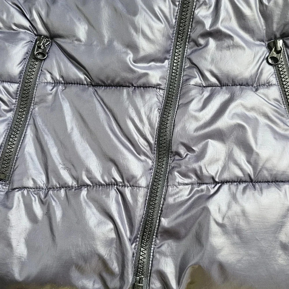 GAP  Kids Girl Grey Warm Jacket Long Size XXL 14-16 - Picture 3 of 7